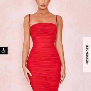 House of CB - Sirene Red Dress